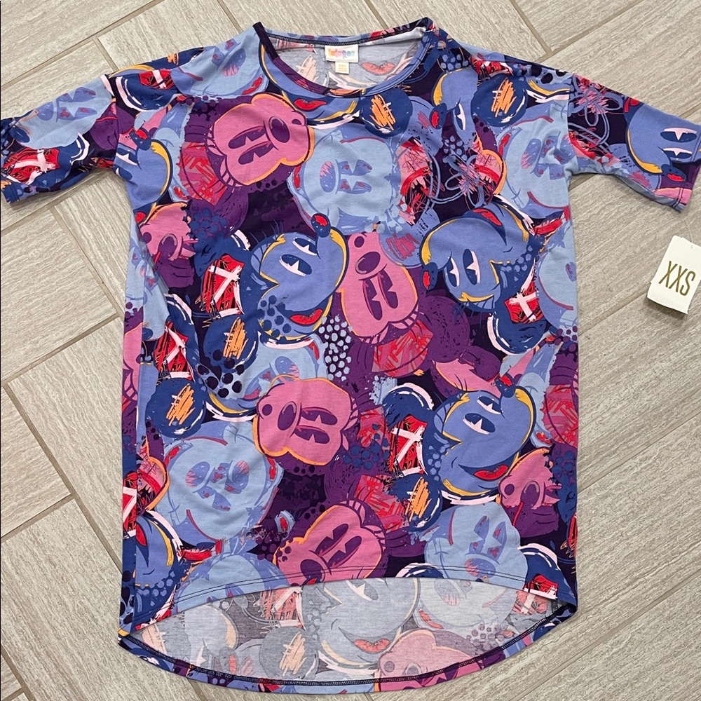 LuLaRoe Multicolor Irma Graphic Tee